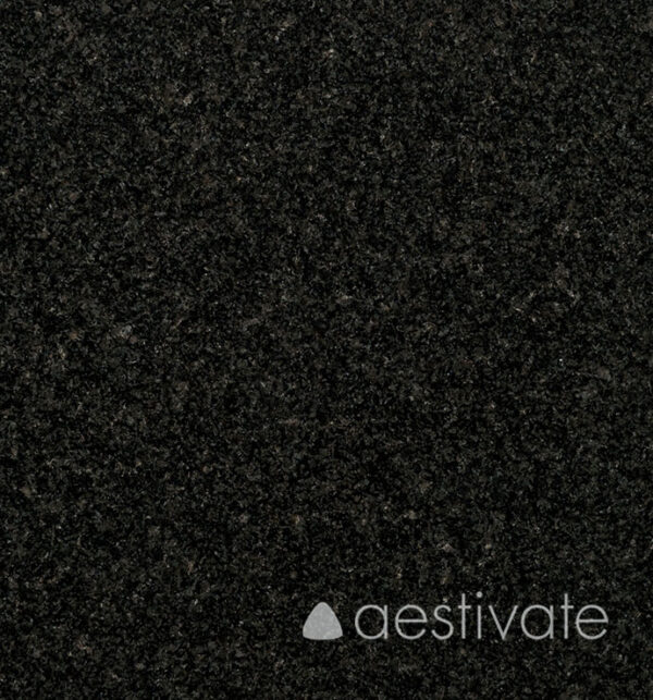 Blockstufe Granit African Scuro Impala Dark poliert aestivate