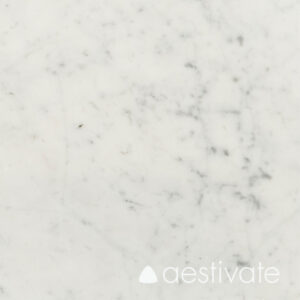 Marmorfliese Bianco Carrara C poliert aestivate