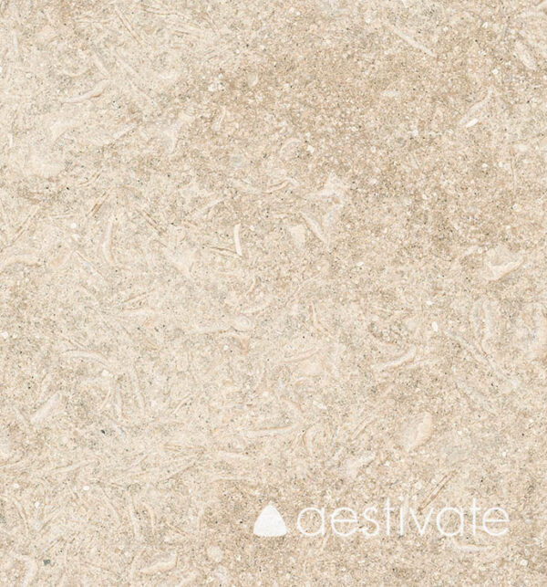 Kalksteinplatte Grey Oliva geflammt aestivate
