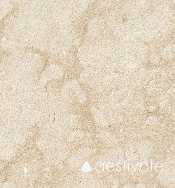 Kalksteinplatte Grey Oliva wasser- und sandgestrahlt aestivate
